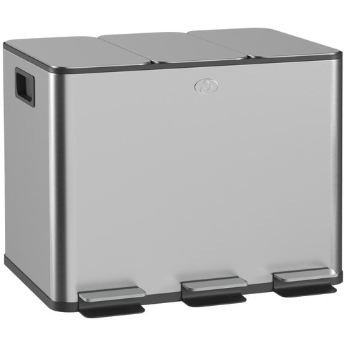 Homcom 20l triple kitchen - 20l,