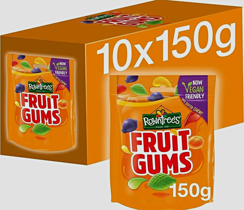 Rowntree fruit gums vegan - fruit,