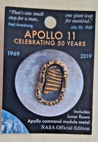 Apollo years pin - years, with