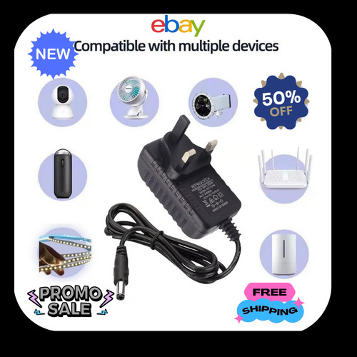 12v uk plug wall - 12v, dc