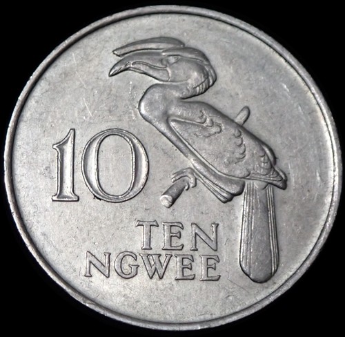 Zambia ngwee 1968 - zambia,