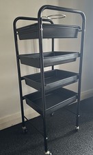 Hairdressing Trolley Hair Salon Colouring Cart Beauty