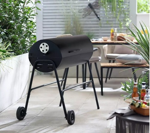 Home charcoal oil drum - home,