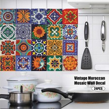 24X Vintage Moroccan Stickers