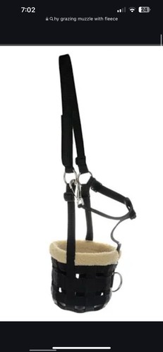 Nylon grazing muzzle - nylon,