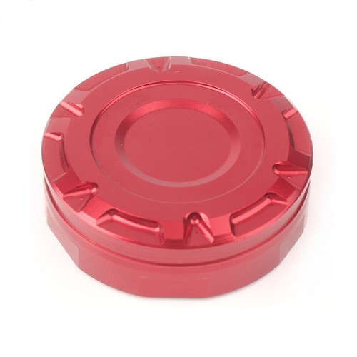 Red rear brake reservoir - red, cap