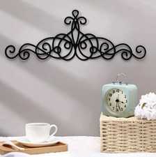 Scroll Wall Art Decor Iron Art Metal Wall Sculpture Lightweight