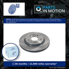 2x Brake Discs Pair Vented