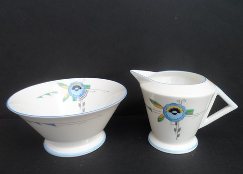 Stunning shelley art deco - a,