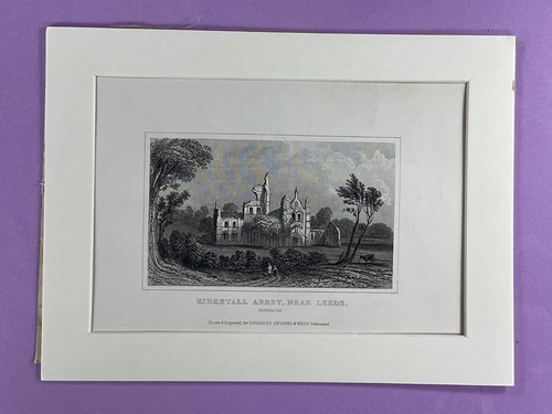Kirkstall abbey near leeds - abbey,,