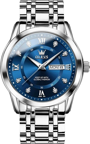 Olevs mens watches big - mens, face