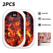 2 Pack 20000mAh Hand Warmers Rechargeable Electric Hand Warmers with Double Side