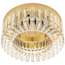 HOMCOM Crystal Ceiling Light