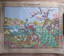 DIAMANT 473 PEACOCK SWANS