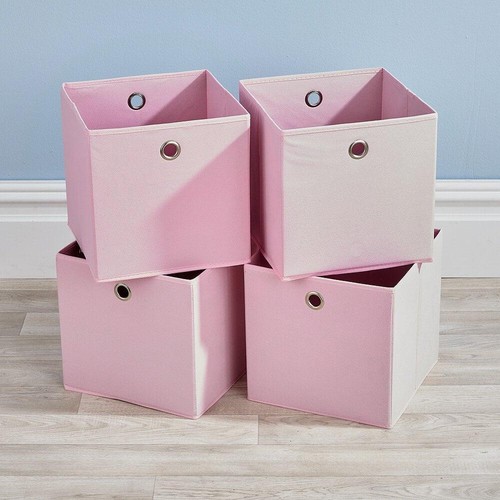 Storage folding box pink - storage,