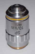 SP 10 / 0.25 160/- Microscope Objective Lens 10x