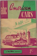 American Cars Ian Allan abc book by John Dudley Pub. No. 306/154/653