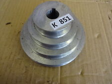 Pulley 4 step Z / M series aluminium ali 2", 2 3/4", 3 1/4", 4 1/4" x 5/8" bore