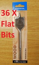 Powerbase 32mm Flat Wood Drill