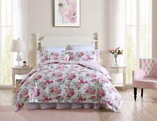 Laura Ashley Lidia Printed Quilt Cover Set Pink