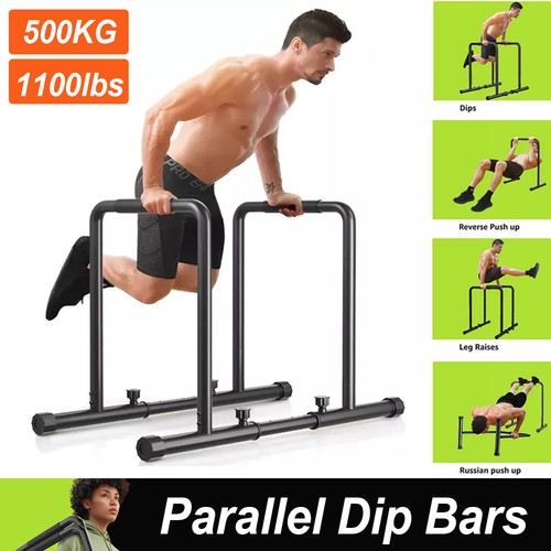 Parallel dip station bars for - parallel,