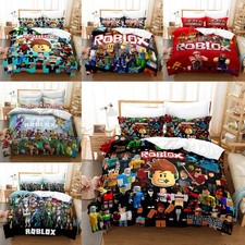 ROBLOX Duvet Cover Bedding Set Single Double King Size + Pillowcases Sets Gift
