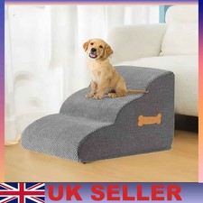 Grey Pet Stairs Ladder for Bed
