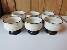 6 x Rare Vintage Denby Potters
