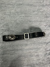 Polo Ralph Lauren Concho black leather belt. 