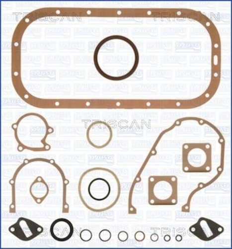 Crank case gasket - set, triscan