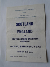 Scotland v England 1972 First Ever Ladies' International Football Match