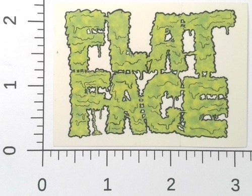 Flatface fingerboards moss - flatface,