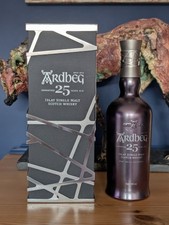 Ardbeg Islay Single Malt 2022 Edition Empty Bottle With Presentation Boxes