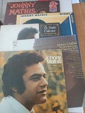 JOHNNY MATHIS LOT OF FIVE  VINYL ALBUMS BY JOHNY MATHIS FREE UK DELIVERY 
