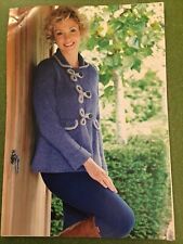 Knitting pattern WOMEN’S JACKET (classic styling and eyecatching details)
