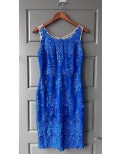 Marchesa notte embroidered Evening midi dress size 6