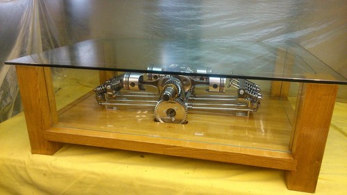 Bespoke engine table unique - engine,