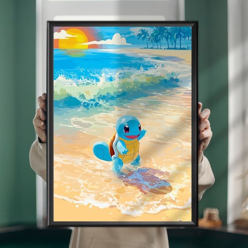 Squirtle pokémon poster - squirtle,