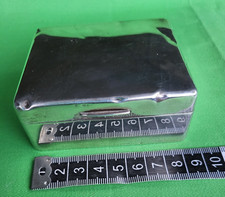 Sterling silver box with