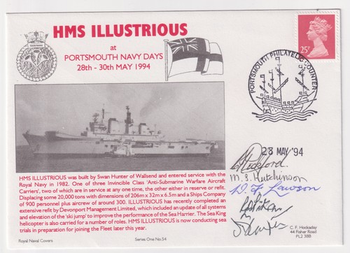 1994 navy hms illustrious - navy,