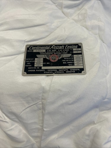 A65 continental motors - continental,