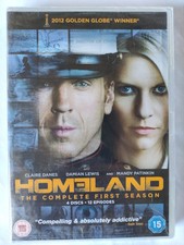 Homeland Season 1 DVD ❤️  Damian Lewis 2012 New First Series 1st NEW & SEALED 