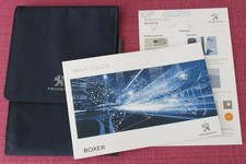 PEUGEOT BOXER (2014 - 2023)  BASIC GUIDE PACK - OWNERS MANUAL - HANDBOOK
