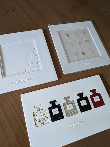 Chanel wishing cards set - chanel, 3.