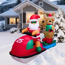 7FT Inflatable Santa with Jet