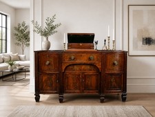 Regency Mahogany Bow Front