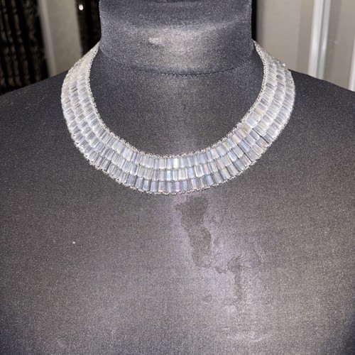 Butler wilson glass necklace - wilson,