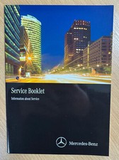 Genuine mercedes service book - genuine,