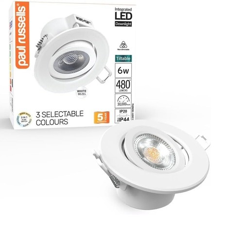Downlight recessed ceiling - 6w,