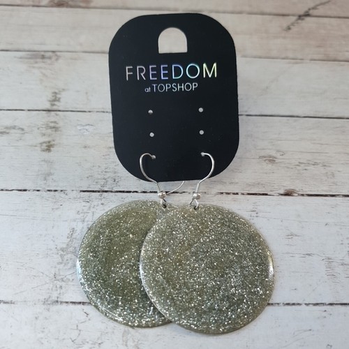 Large circle earrings dangle - large,